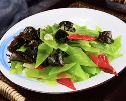 Stir Fried Celtuce 葱油莴笋 | Customer Photo | Peng Cheng Northern Jiangsu Cuisine | 彭城小厨